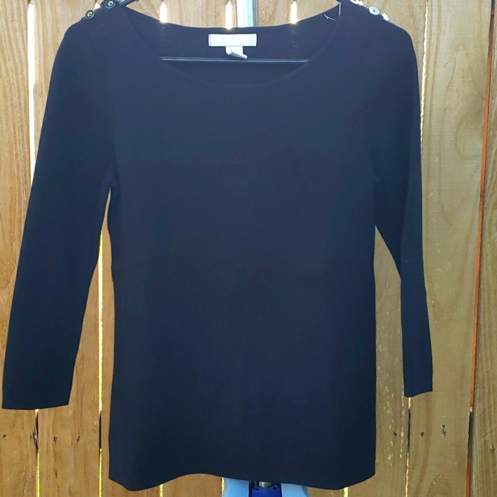 EUC Banana Republic black pullover sweater (XS)